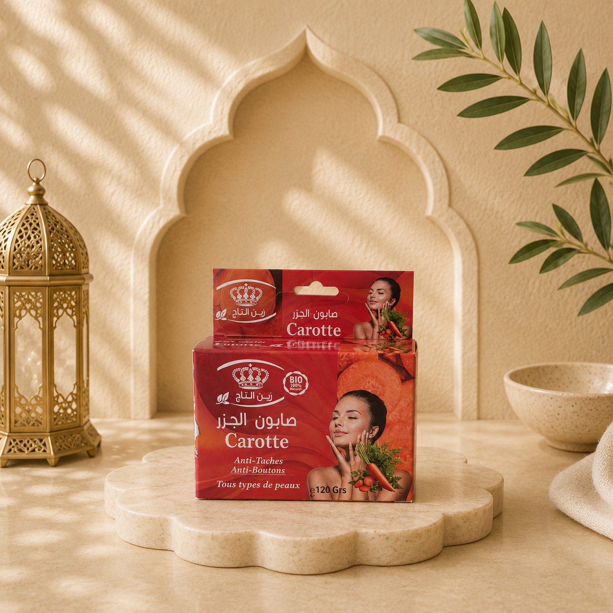 Savon a la carotte